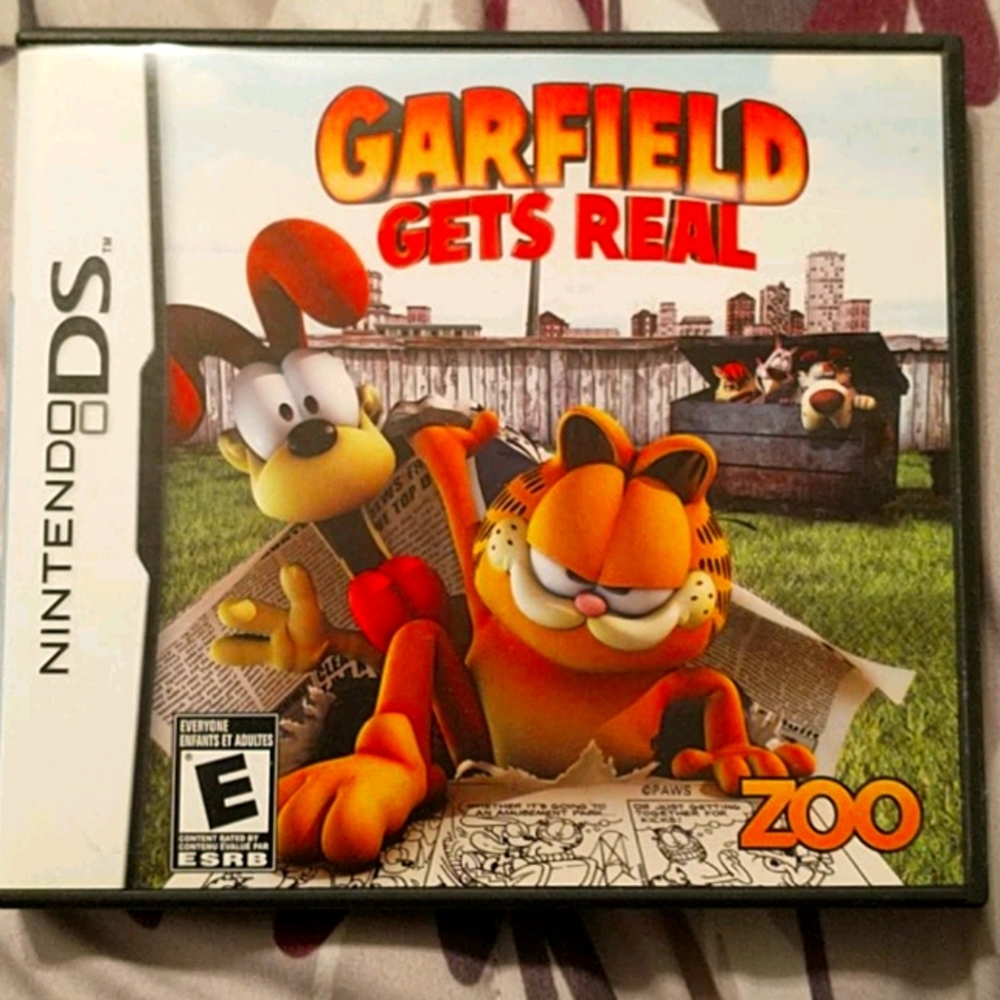 Nintendo DS game, "Garfield Gets Real"